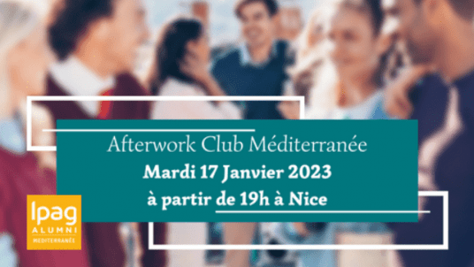 Nice : Afterwork IPAG ALUMNI - HAPPY NEW YEAR