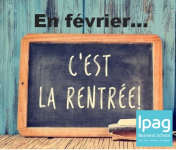 L’IPAG PROPOSE UNE RENTRÉE DECALÉE EN FÉVRIER